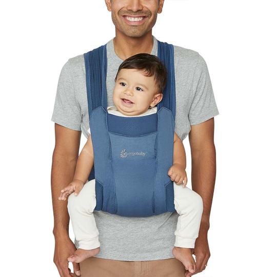 Ergobaby Embrace Draagzak Mesh Blue