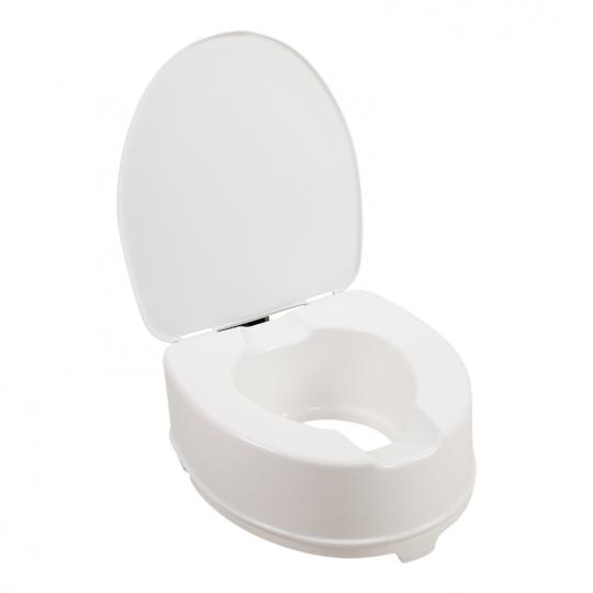 TZM Toiletverhoger Atlantis 15 cm met deksel