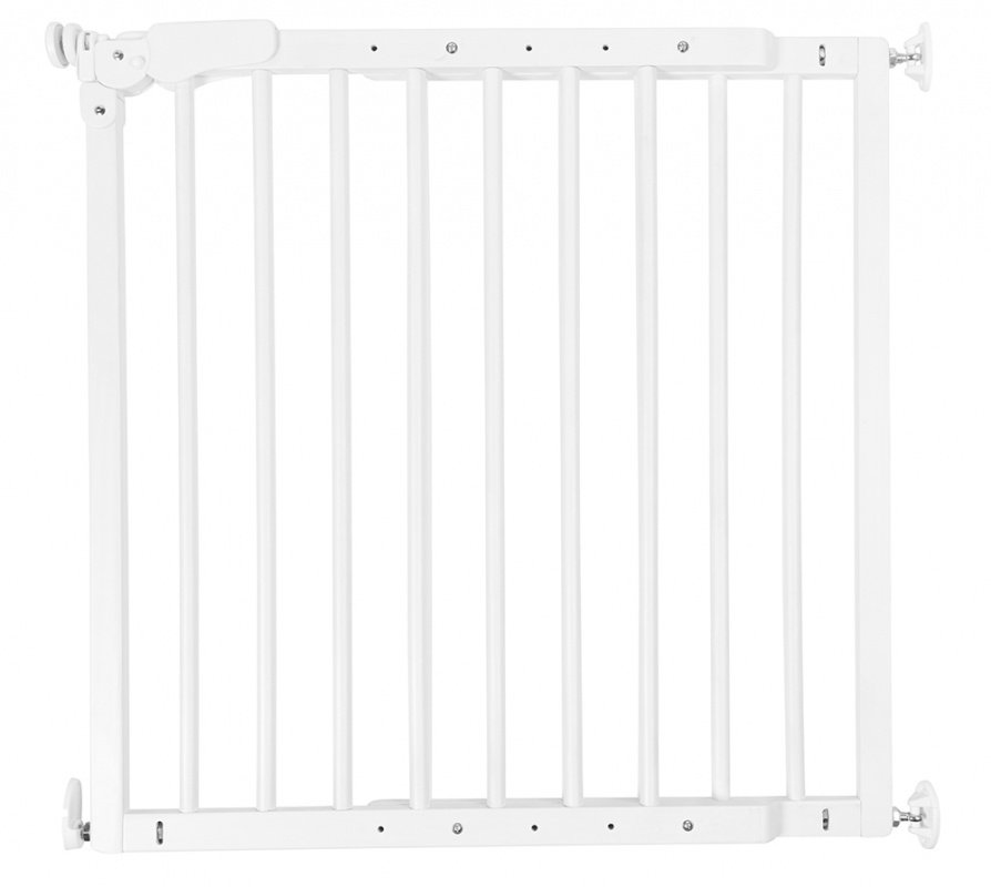 Maestro Barriere De Porte/Escalier - 73,5-104 Cm - Bois - Blanc 