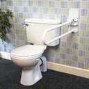  Toiletbeugel (handgreep) Devon opklapbaar 55 cm, greep 25 mm