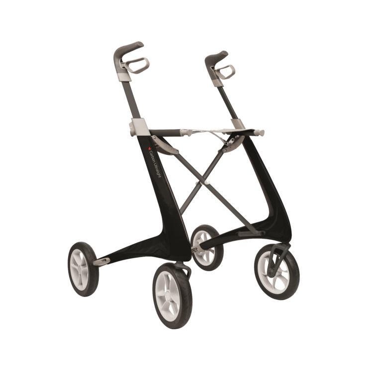 220477 Rollator 4 wielen Carbon Ultra Light zwart