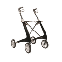 220477 Rollator 4 wielen Carbon Ultra Light zwart