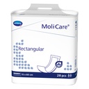 Molicare Rectangulaire (couche droite) 15x60cm 28pcs. (boîte)