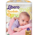 Couche pour enfants Libero Newborn 2 (3-6kg) 86 pcs. - paquet