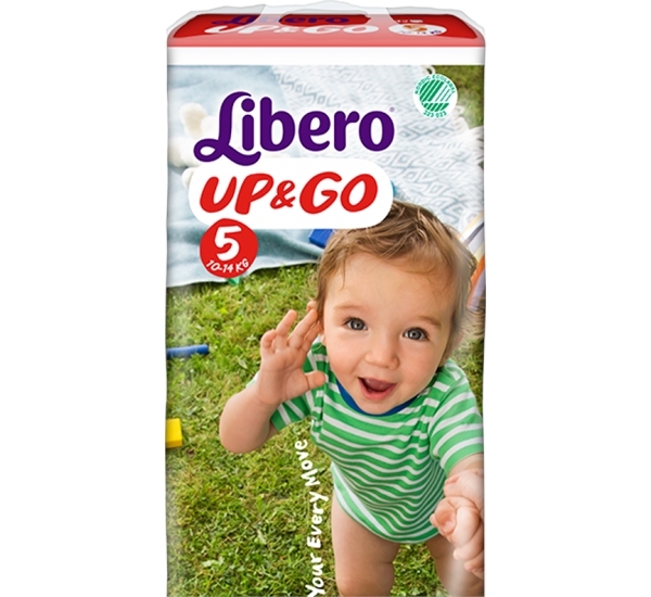 Libero Up & Go Broekluiers maat 5 (10-14 kg) 20 st. - pakje