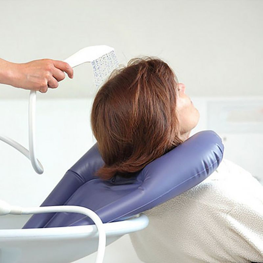 Bac à cheveux gonflable pour lavabo