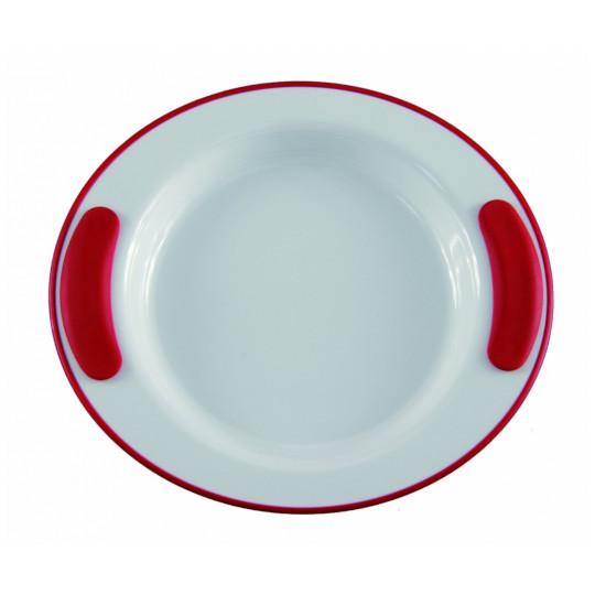 Plaque chauffante 25,5cm Rouge 270ml Ornamin