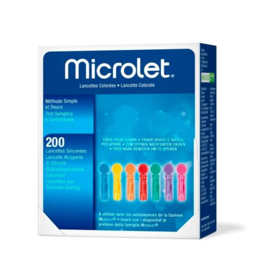 Lancettes Microlet 200 pcs