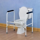 Toiletkader extra stevig aluminium