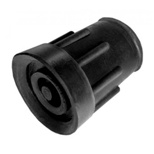 Capuchon pour canne 19mm noir (emballé par 2)