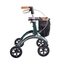 220477 Rollator 4 roues Saljol Carbon Vert 62cm