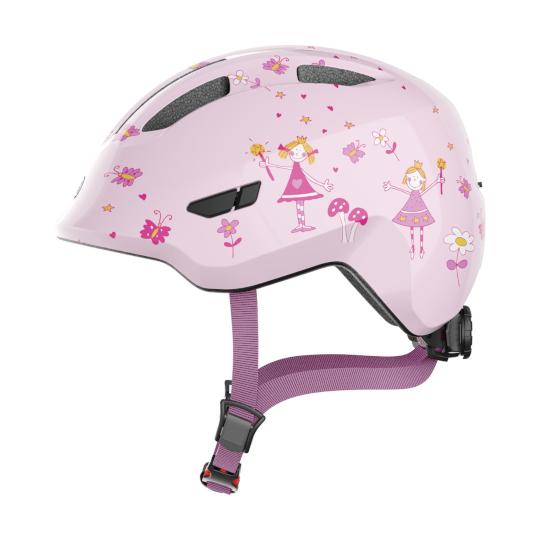 Abus Casque de vélo Smiley 3.0 rose princesse