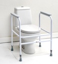 Days Toilet frame steel - white coated - freestanding