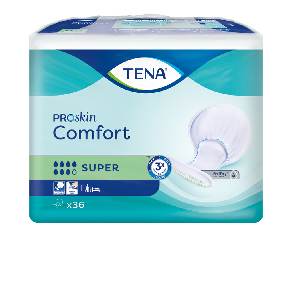 Tena Proskin Comfort Super (2x36) boîte