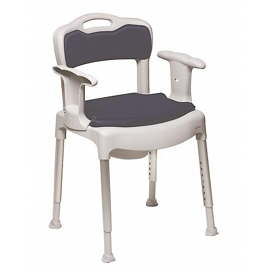 Chaise de toilette et de douche et rehausseur de toilette Swift Etac Commode