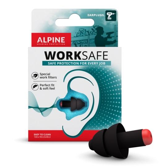 Alpine WorkSafe Bouchons d’Oreilles pour le Travail