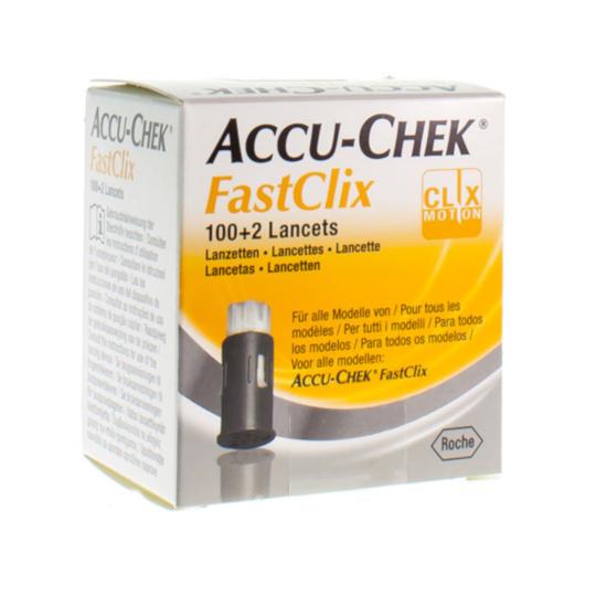 ACCU-CHEK Lancettes Fastclix 102 pcs.