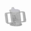 Handycup® gobelet oblique + 2 becs verseur 237 ml - transparent avec indication ml