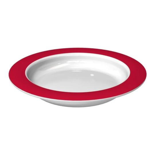 Assiette asymétrique Vital, 20 cm, bord rond