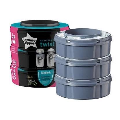 Cassette voor luieremmer Sangenic Fits All Twist Tri-pack (3 st.)