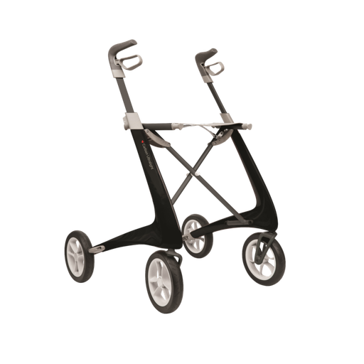 [020467] 220477 Rollator 4 wielen Carbon Ultra Light zwart