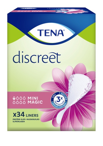 [ST-08444-1] Tena Discreet Mini Magic (6x34) (boîte)