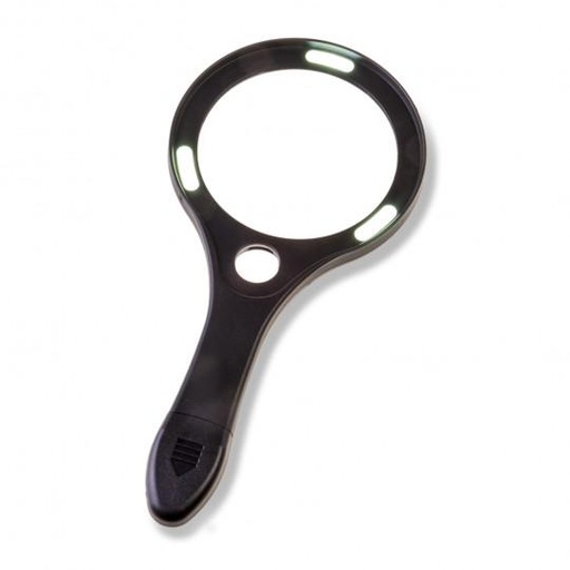 [034419] Loupe ronde avec lumière LED - 9 cm