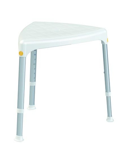 [036006] Tabouret de douche Atlantis triangle réglable en hauteur