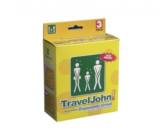 [039645] Urinoir Travel John (3pcs)