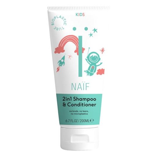 [039837] Naïf Shampoing et revitalisant 2 en 1 pour enfants