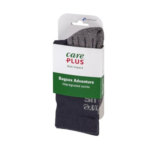 Care Plus Chaussettes Anti-Tick Navy-Black