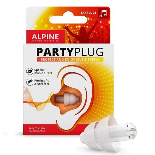 Bouchons d'oreille Alpine PartyPlug 1 paire