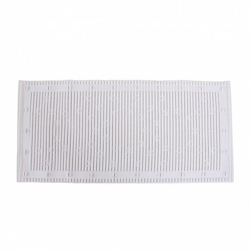 [021583] TZM Tapis de bain antidérapant - 43x90 cm - blanc