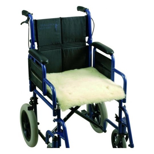 [021509] Schapenvacht voor rolstoel - zitting