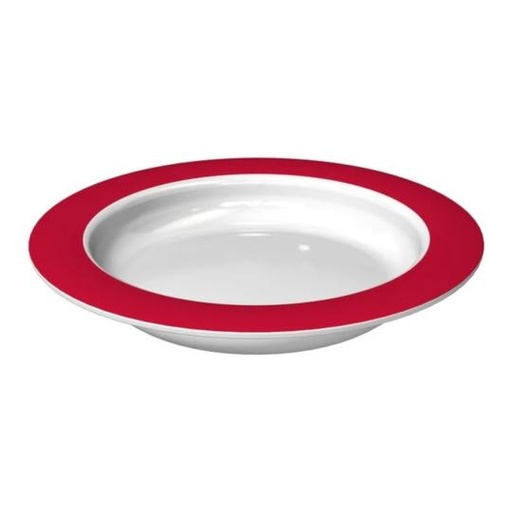 [017791] Assiette asymétrique Vital, 20 cm, bord rond