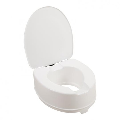 [022543] TZM Réhausseur de toilette Atlantis 15 cm - avec couvercle